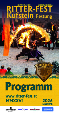 Programm Ritter-Fest Kufstein 2026 zum Download